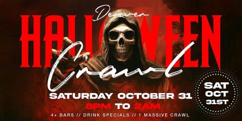 Denver Halloween Bar Crawl \u2014 Halloween Saturday on Sat, Oct 31st