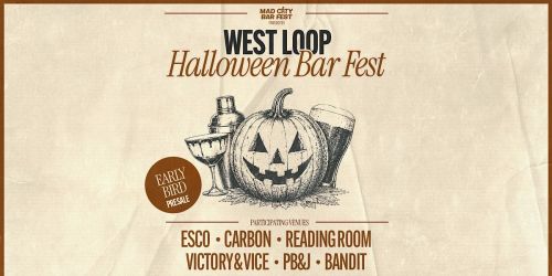 West Loop Halloween Bar Crawl | Mad City Bar Fesr