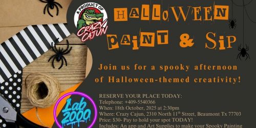 Halloween Paint & Sip
