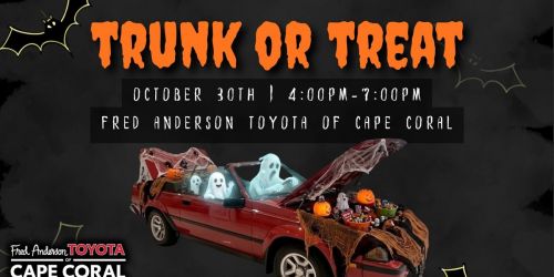 Trunk-or-Treat at Fred Anderson Toyota of Cape Coral!