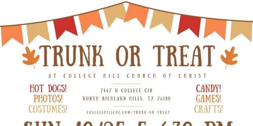Trunk or Treat