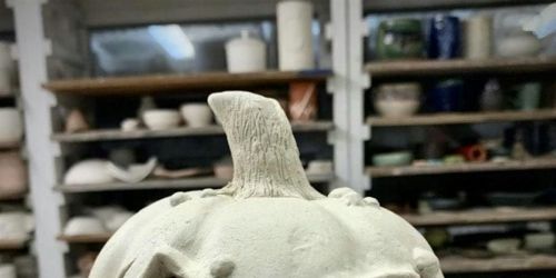 Halloween Day Pottery Workshop - Learn to make a Ceramic Halloween Pumpkin