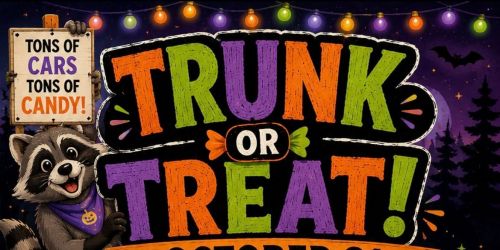Trunk or Treat with Trash Panda 2026