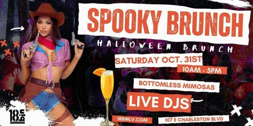 Spooky Brunch: Halloween Brunch in Las Vegas at 18bin