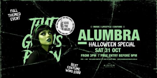 ALUMBRA SATURDAYS | 31.10.26 | HALLOWEEN 2026