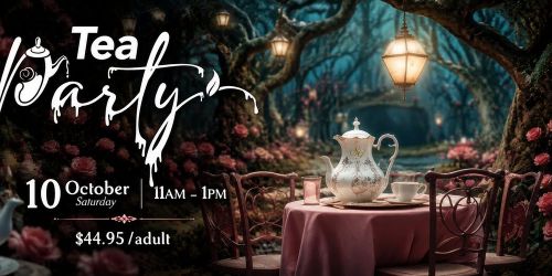 Nevermore Tea Party \ud83d\udda4\u2615 | A Wednesday-Inspired Experience