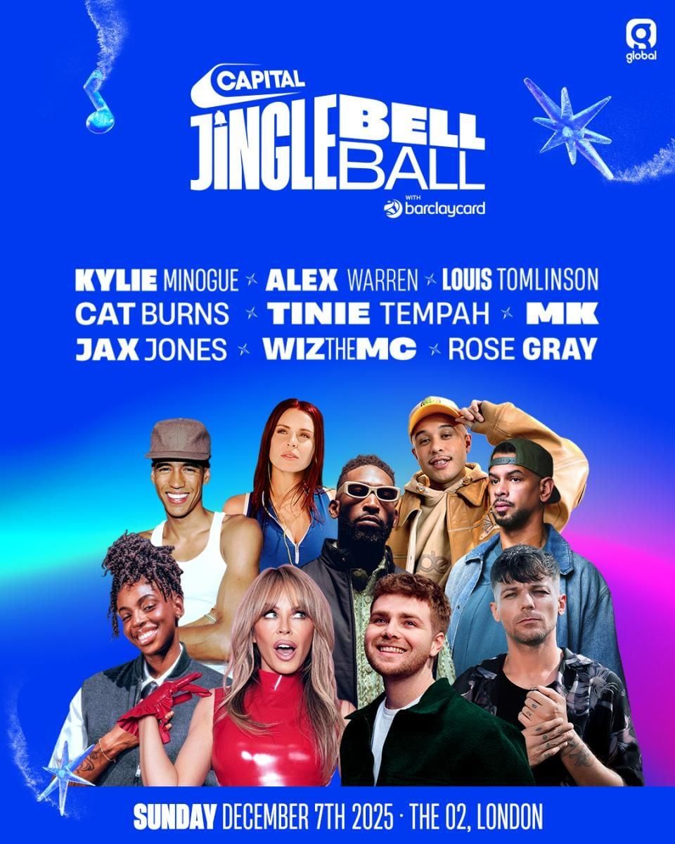 2026 Capital's Jingle Bell Ball - Sunday at The O2 - London in London ...