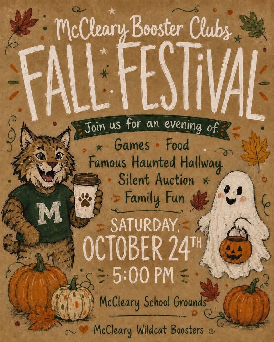 McCleary Booster Club Fall Festival in Mccleary, Sat Oct 24 | Hunt ...