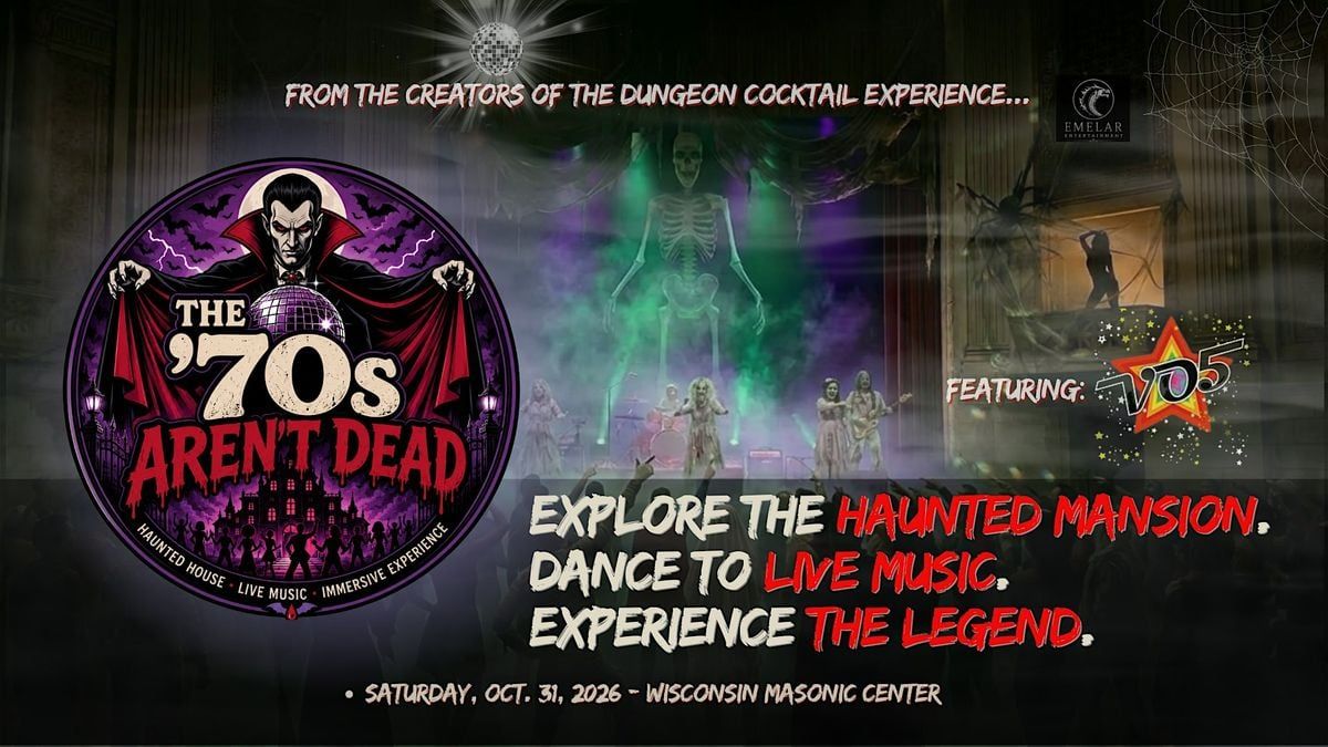 The '70's Aren't Dead: 21+ Ghost Tour in Madison, Sat Oct 31 | Hunt ...