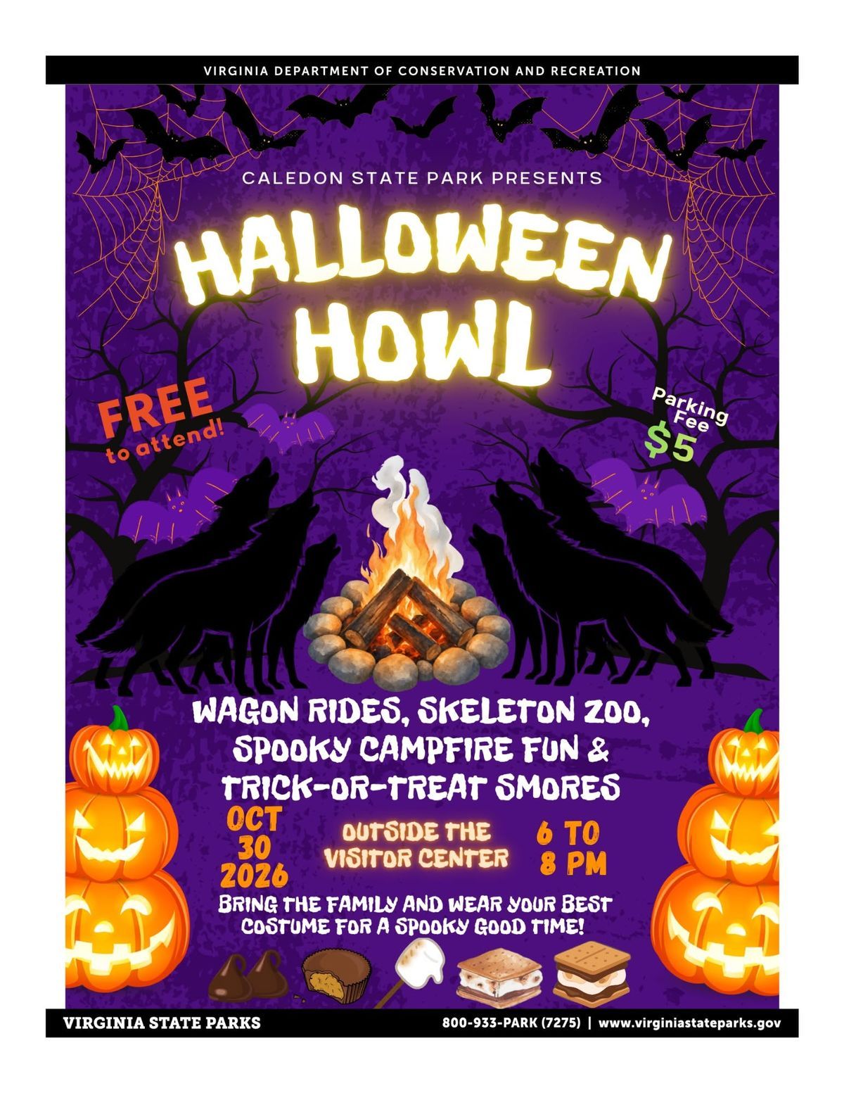 George Tricker Halloween Howl Event - Free to Attend (Just Pay Parking Fee) in King ...