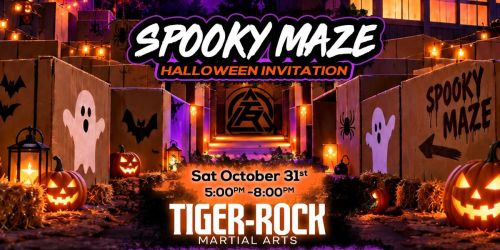 Halloween Maze at Tiger-Rock Martial Arts