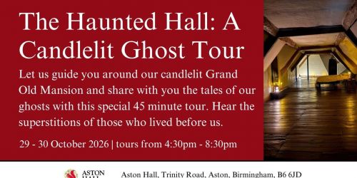 The Haunted Hall: A Candlelit Ghost Tour