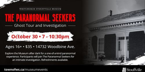 The Paranormal Seekers: Ghost Tour & Investigation