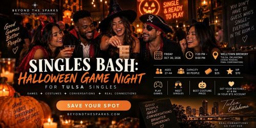 Singles Bash: Halloween Game Night for Tulsa Singles
