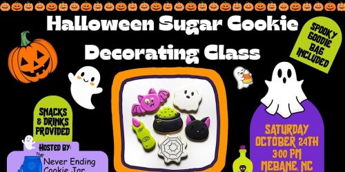Halloween Sugar Cookie Decorating Class