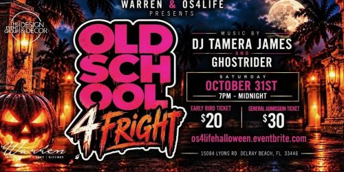 OS4Life x Warren present Old School 4 Fright