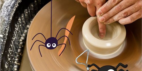 " Spooky" Sip n\u2019 Spin Wheel Throwing Class with Kevin!