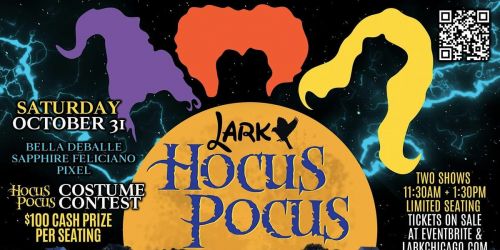 Hocus Pocus Halloween Bottomless Drag Brunch