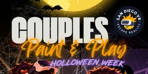 SDVR Couples Paint & Play Halloween Week