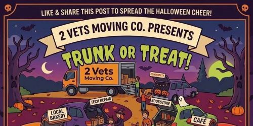 2 Vets Moving Trunk or Treat!