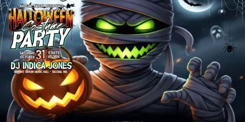HALLOWEEN COSTUME PARTY W\/ DJ INDICA JONES
