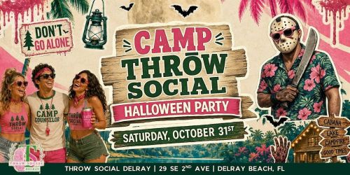 SoFlo's Biggest Halloween Costume Party @ Camp THR\u014dW Delray!
